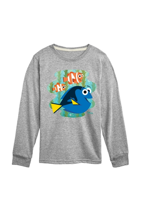 Finding Dory - Dory, Nemo, & Marlin - Toddler & Youth Long Sleeve Graphic T-Shirt