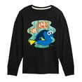 thumbnail image 1 of Disney Finding Dory - Dory, Nemo, & Marlin - Toddler & Youth Long Sleeve Graphic T-Shirt, 1 of 5