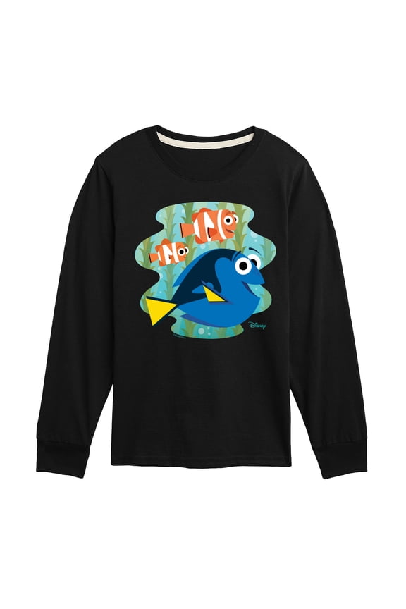 Finding Dory - Dory, Nemo, & Marlin - Toddler & Youth Long Sleeve Graphic T-Shirt