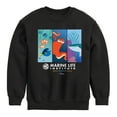 thumbnail image 1 of Disney Finding Dory - Marine Life Institute - Toddler & Youth Crewneck Fleece Sweatshirt, 1 of 5