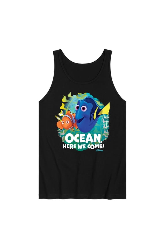 Finding Dory - Ocean Here We Come - Men's Jersey Tank Top