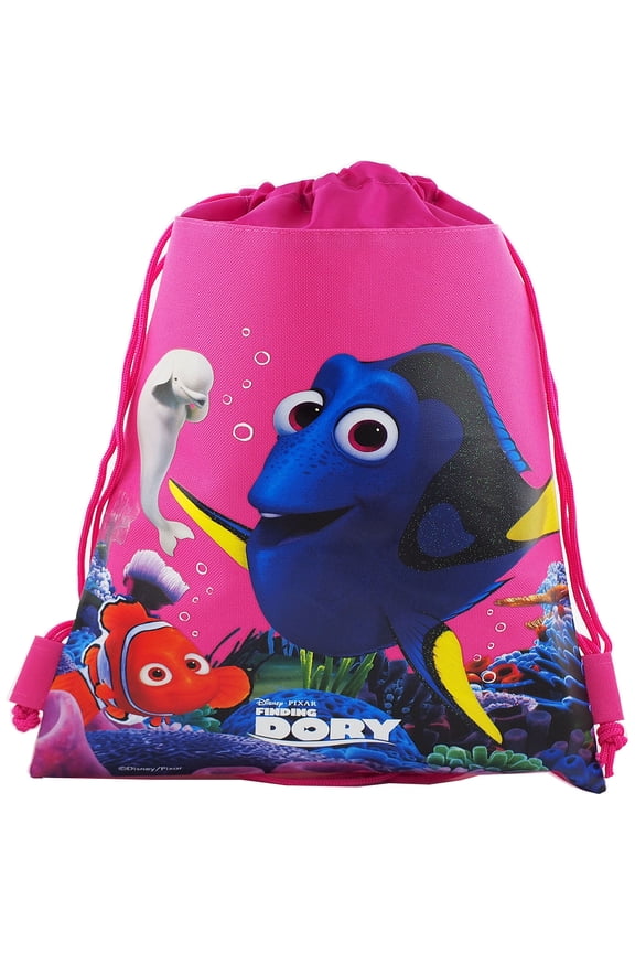Disney Finding Dory Pink Drawstring Bag For Multi Purposes Use