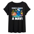 thumbnail image 1 of Disney Finding Dory - There's Always A Way - Juniors Ideal Flowy Muscle T-Shirt, 1 of 5