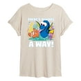 thumbnail image 1 of Disney Finding Dory - There's Always A Way - Women's Oversized T-Shirt, 1 of 5