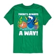 thumbnail image 1 of Disney Finding Dory - There's Always A Way - Toddler & Youth Short Sleeve Graphic T-Shirt, 1 of 5