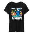 thumbnail image 1 of Disney Finding Dory - There's Always A Way - Women's Short Sleeve Graphic T-Shirt, 1 of 5