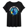 thumbnail image 1 of Disney Finding Dory - Where Was I Going - Juniors Ideal Flowy Muscle T-Shirt, 1 of 5