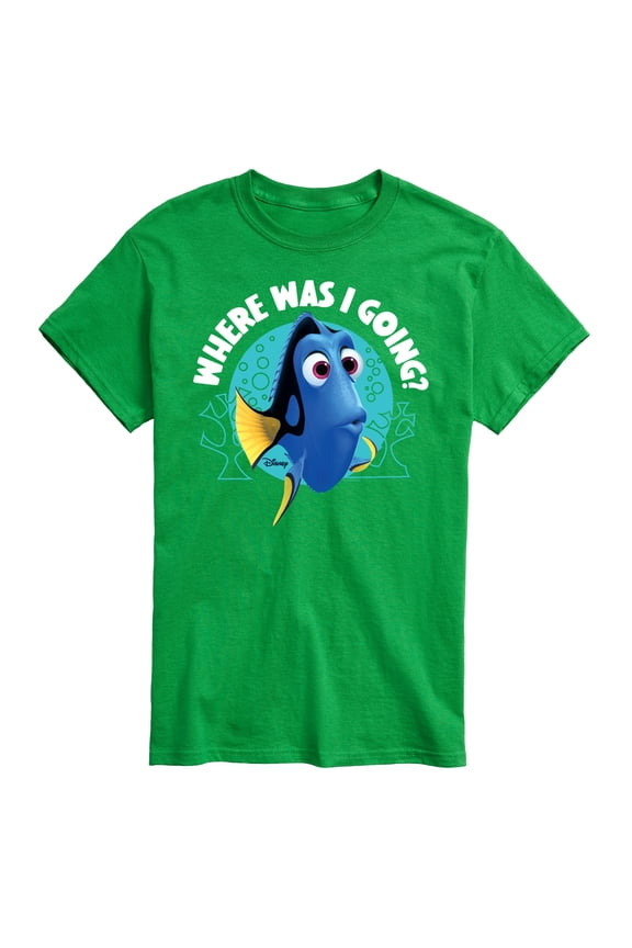 Finding Dory - Where Was I Going - Men's Short Sleeve Graphic T-Shirt