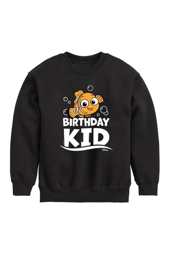 Finding Nemo - Birthday Kid - Toddler & Youth Crewneck Fleece Sweatshirt