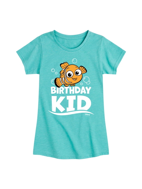 Finding Nemo - Birthday Kid - Toddler & Youth Girls Short Sleeve Graphic T-Shirt