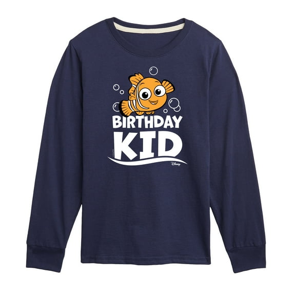 Disney Finding Nemo - Birthday Kid - Toddler & Youth Long Sleeve Graphic T-Shirt