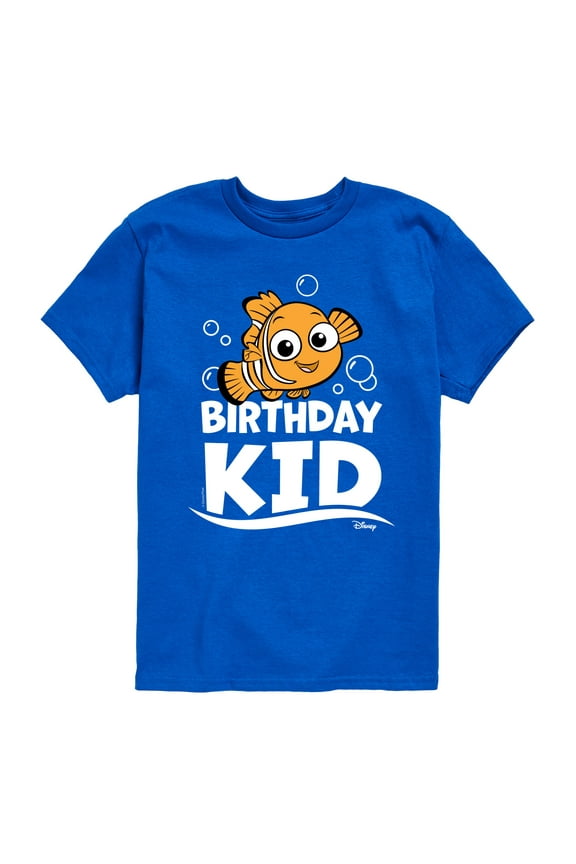 Finding Nemo - Birthday Kid - Toddler & Youth Short Sleeve Graphic T-Shirt