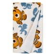 thumbnail image 1 of Disney Finding Nemo Orange and Teal Sherpa Baby Blanket, 1 of 5