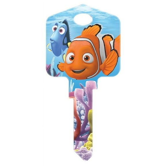Disney Finding Nemo Painted Key Blank, Hillman, 87630