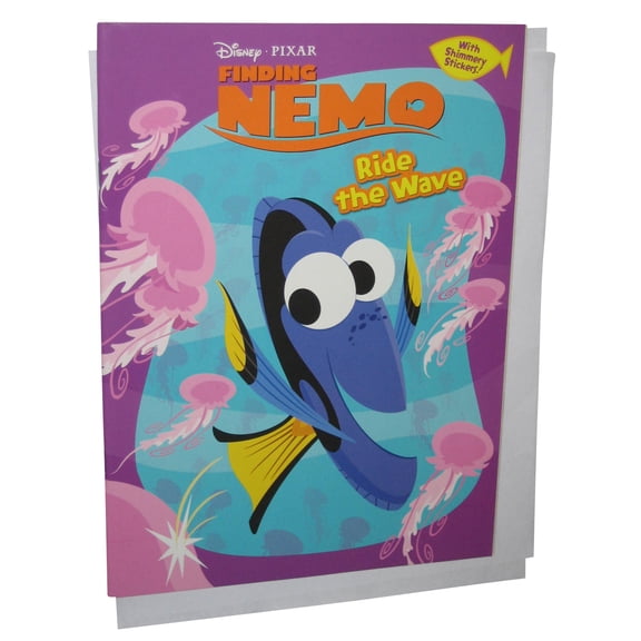 Disney Finding Nemo Ride The Wave Coloring & Activity Book w/ Stickers