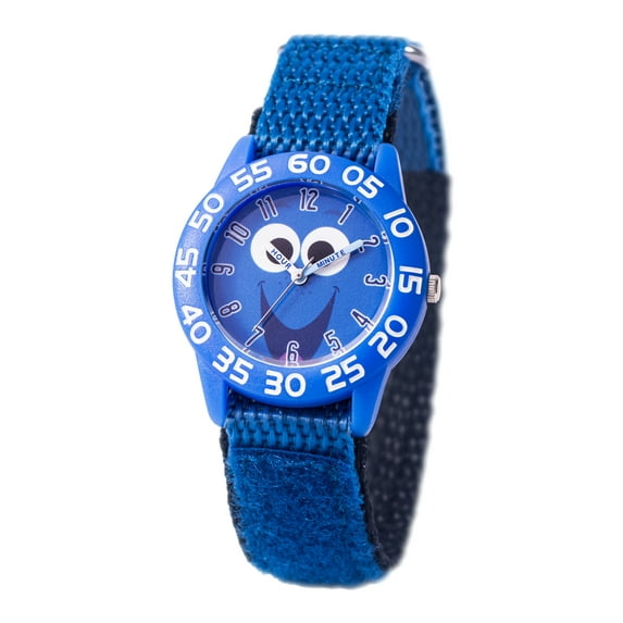 Disney Finding Nemo's Dory Boys' Blue Plastic Time Teacher Watch, 1-Pack