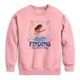 thumbnail image 1 of Disney - Finding Own Way - Youth Boys Crew Fleece Sweatshirt, 1 of 3