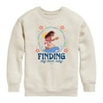 thumbnail image 1 of Disney - Finding Own Way - Youth Boys Crew Fleece Sweatshirt, 1 of 4