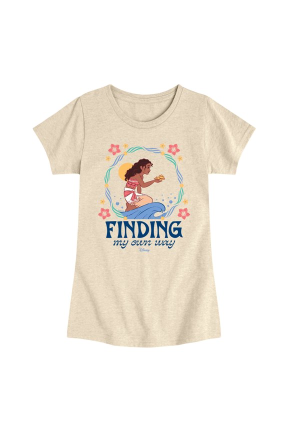 - Finding Own Way - Youth Girls Fitted Short Sleeve T-Shirt