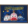 thumbnail image 1 of Disney Firebuds - Work Together Wall Poster, 14.725" x 22.375" Framed, 1 of 5