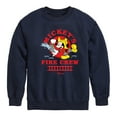thumbnail image 1 of Disney - Firefighter Mickey - Fire Crew - Toddler & Youth Crewneck Fleece Sweatshirt, 1 of 5