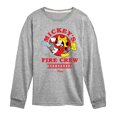 thumbnail image 1 of Disney - Firefighter Mickey - Fire Crew - Toddler & Youth Long Sleeve Graphic T-Shirt, 1 of 5