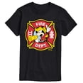 thumbnail image 1 of Disney - Firefighter Mickey - Fire Dept. Alarm - Men's Short Sleeve Graphic T-Shirt, 1 of 5