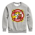 thumbnail image 1 of Disney - Firefighter Mickey - Fire Dept. Alarm - Toddler & Youth Crewneck Fleece Sweatshirt, 1 of 5