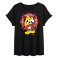 thumbnail image 1 of Disney - Firefighter Mickey - Fire Dept. At Your Service - Women's Oversized T-Shirt, 1 of 5