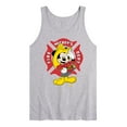 thumbnail image 1 of Disney - Firefighter Mickey - Fire Dept. At Your Service - Men's Jersey Tank Top, 1 of 4