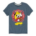 thumbnail image 1 of Disney - Firefighter Mickey - Fire Dept. At Your Service - Toddler & Youth Short Sleeve T-Shirt, 1 of 5