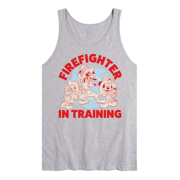 Disney - Firefighter Mickey & Friends - In Training - Men's Jersey Tank Top