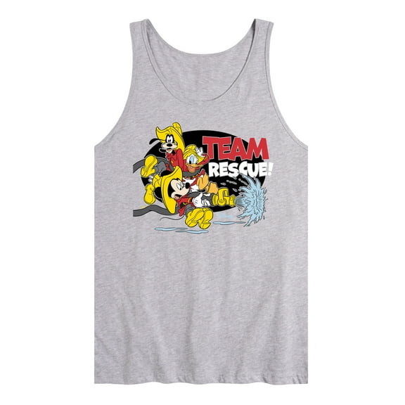 Disney - Firefighter Mickey & Friends - Team Rescue - Men's Jersey Tank Top