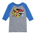 thumbnail image 1 of Disney - Firefighter Mickey & Friends - Team Rescue - Toddler & Youth Raglan Graphic T-Shirt, 1 of 4