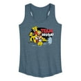 thumbnail image 1 of Disney - Firefighter Mickey & Friends - Team Rescue - Women's Racerback Tank Top, 1 of 5
