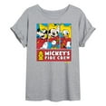 thumbnail image 1 of Disney - Firefighter Mickey & Friends - To The Rescue - Juniors Ideal Flowy Muscle T-Shirt, 1 of 5