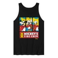 thumbnail image 1 of Disney - Firefighter Mickey & Friends - To The Rescue - Men's Jersey Tank Top, 1 of 5