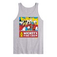 thumbnail image 1 of Disney - Firefighter Mickey & Friends - To The Rescue - Men's Jersey Tank Top, 1 of 4