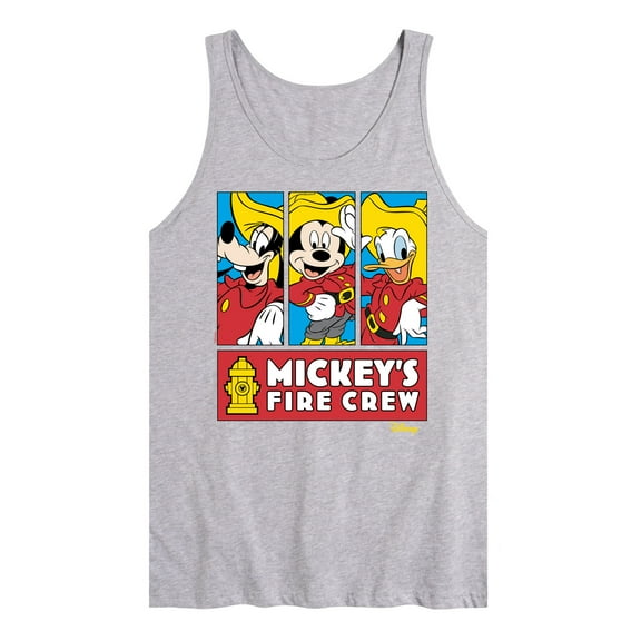 Disney - Firefighter Mickey & Friends - To The Rescue - Men's Jersey Tank Top