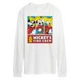 thumbnail image 1 of Disney - Firefighter Mickey & Friends - To The Rescue - Men's Long Sleeve T-Shirt, 1 of 1
