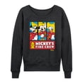 thumbnail image 1 of Disney - Firefighter Mickey & Friends - To The Rescue - Women's Lightweight French Terry Long Sleeve Shirt, 1 of 5