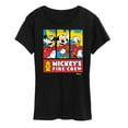 thumbnail image 1 of Disney - Firefighter Mickey & Friends - To The Rescue - Women's Short Sleeve Graphic T-Shirt, 1 of 5