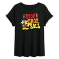 thumbnail image 1 of Disney - Firefighter Mickey - Stop, Drop, & Roll - Women's Oversized T-Shirt, 1 of 5