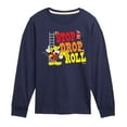 thumbnail image 1 of Disney - Firefighter Mickey - Stop, Drop, & Roll - Toddler & Youth Long Sleeve Graphic T-Shirt, 1 of 5