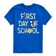 thumbnail image 1 of Disney - First Day Of School Mickey - Toddler & Youth Short Sleeve Graphic T-Shirt, 1 of 5