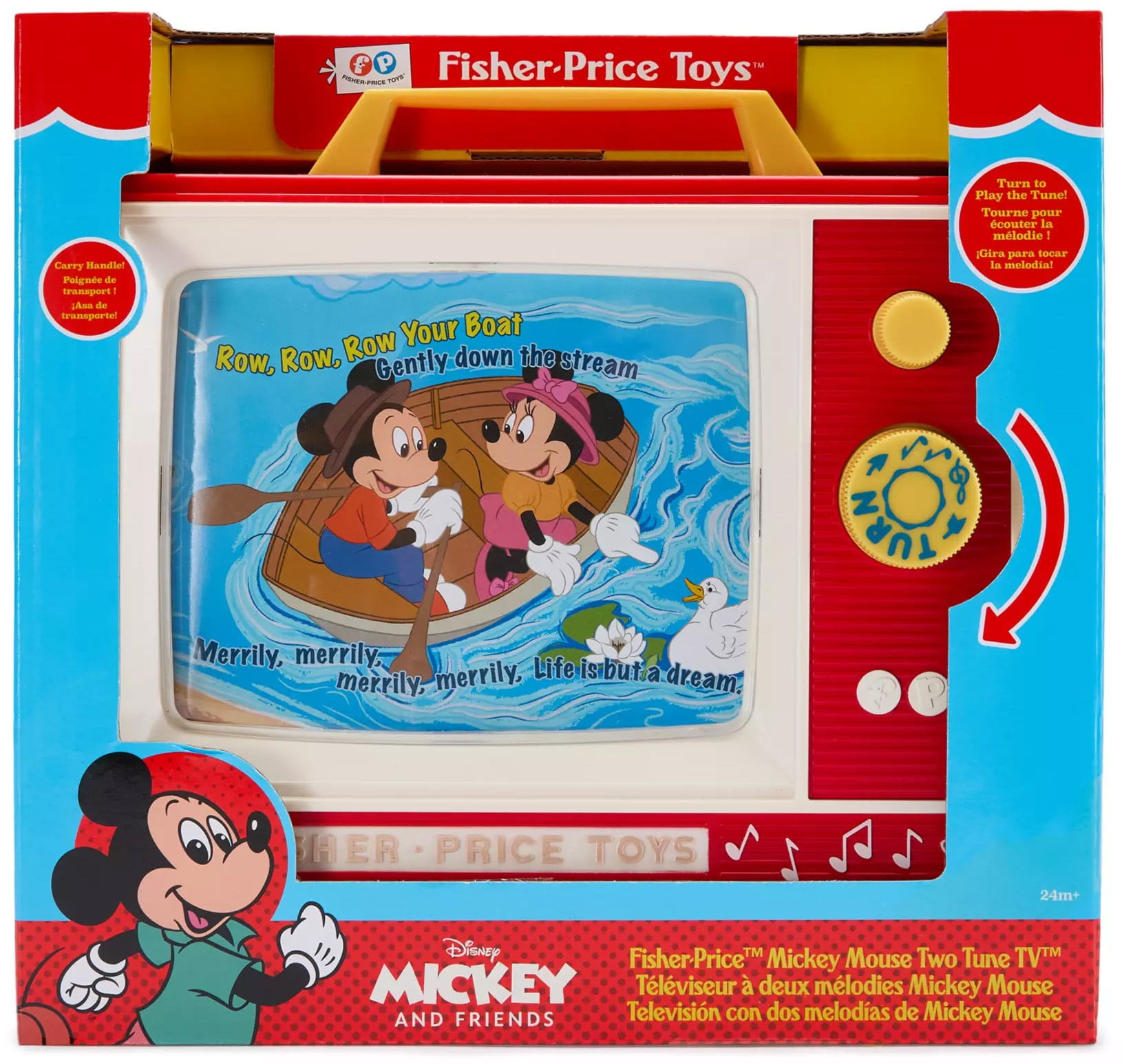 Disney ミッキー テレビ Disney Fisher Price Mickey Mouse Two Tune TV - Walmart.com