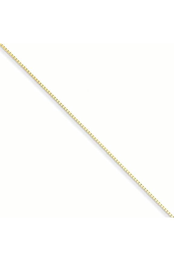 Disney Flash Gold-plated Sterling Silver .90mm Box Chain