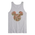 thumbnail image 1 of Disney - Floral Mickey Ears - Men's Sleeveless Graphic Tank Top, 1 of 3