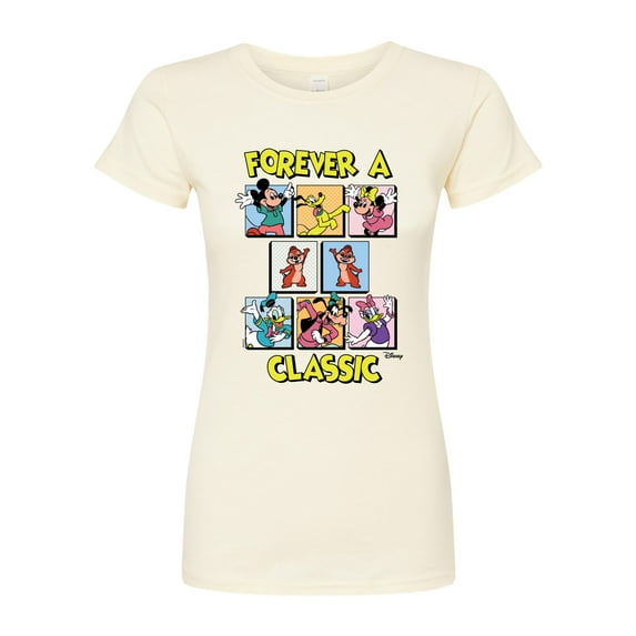 Disney - Forever A Classic - Juniors Fitted Graphic T-Shirt