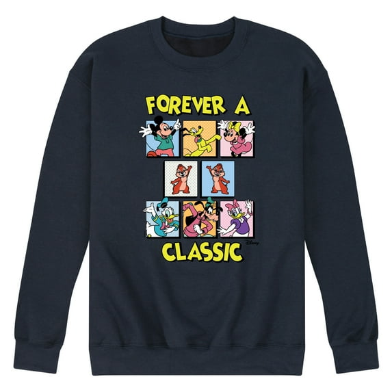 Disney - Forever A Classic - Men's Crew Neck Fleece Pullover